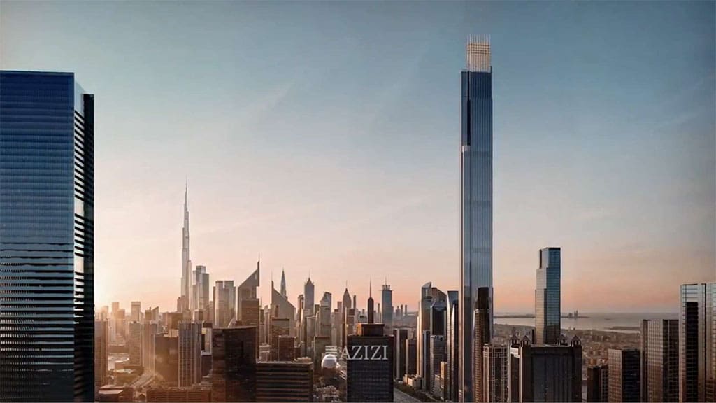 Burj Azizi at Sheikh Zayed Road, Dubai